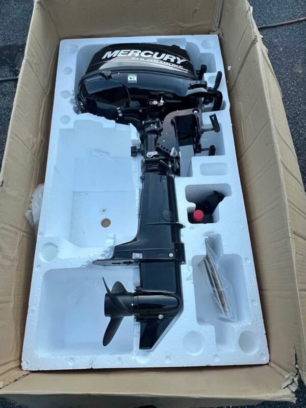 Brand New 2025 Mercury 5 HP Fourstroke Outboard Motor – Long Shaft - Image 2