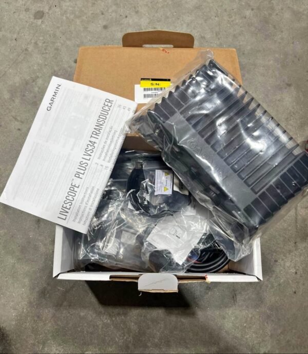 Brand New in the Box Garmin Livescope LVS34 and GLS10 Black Box - Image 2