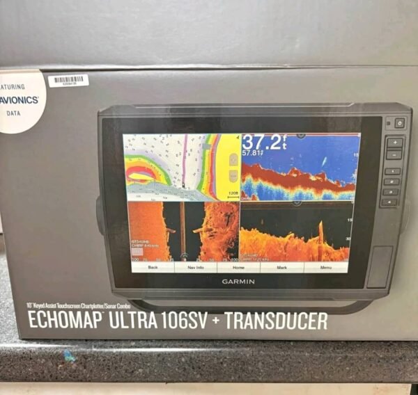 Like New Garmin Echomap Ultra 106sv - Image 5