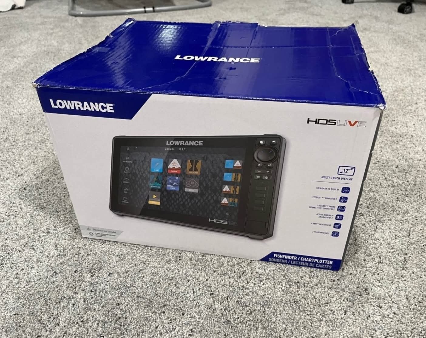 Newly Used Lowrance HDS 12 Live - Image 2
