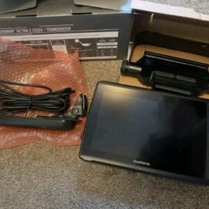 Garmin ECHOMAP Ultra 126sv (Ultra 2) with LVS34 Livescope Transducer and GLS10 Black Box