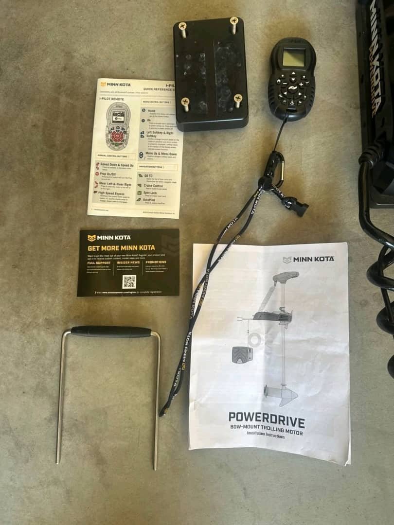Used Minn Kota Powerdrive i-Pilot 70lb Thrust Trolling Motor - Image 6